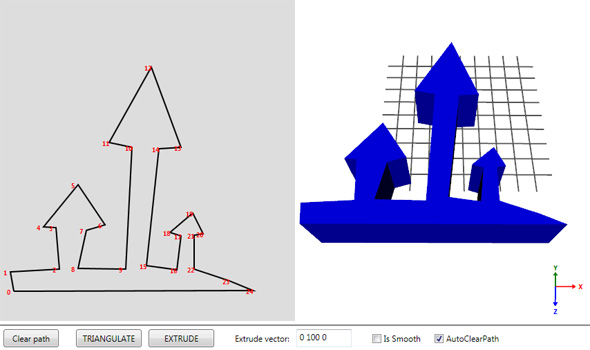 Ab3d.PowerToys Extrude